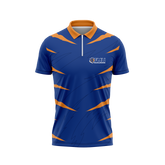 Florida Memorial University | Blue | Quarter Zip Polo